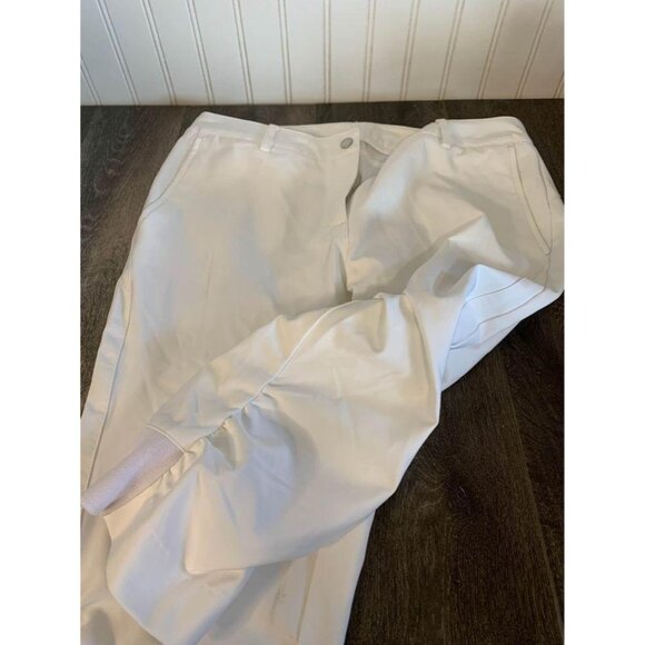 💰BOGO💰 New with Tags Cutter & Buck White sz 10 Capris Annika - Picture 4 of 5
